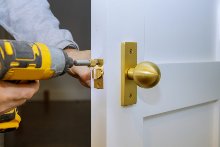 man drilling locks your go-to commercial locksmith services in suisun city, ca